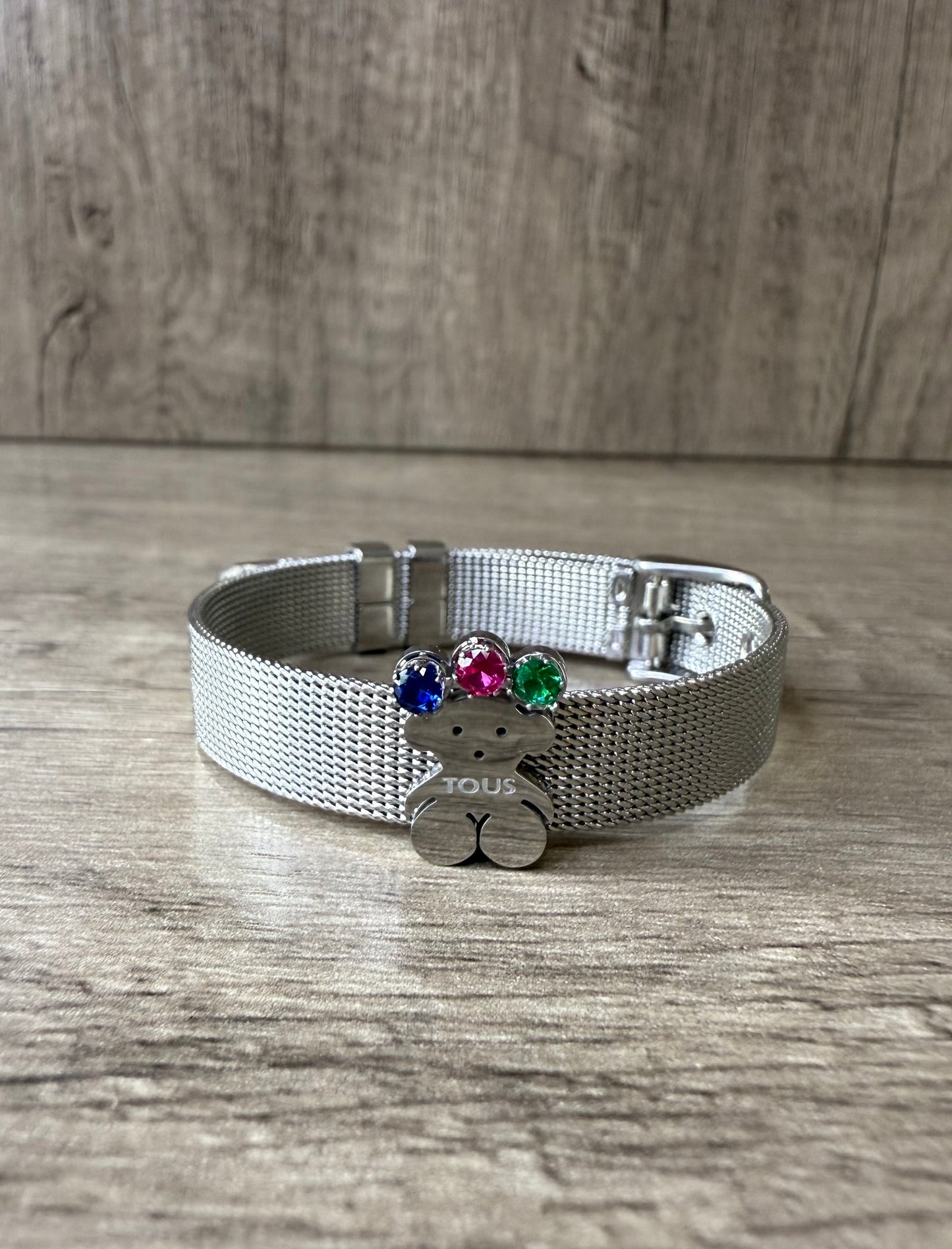 Pulsera Silver Bear Colors
