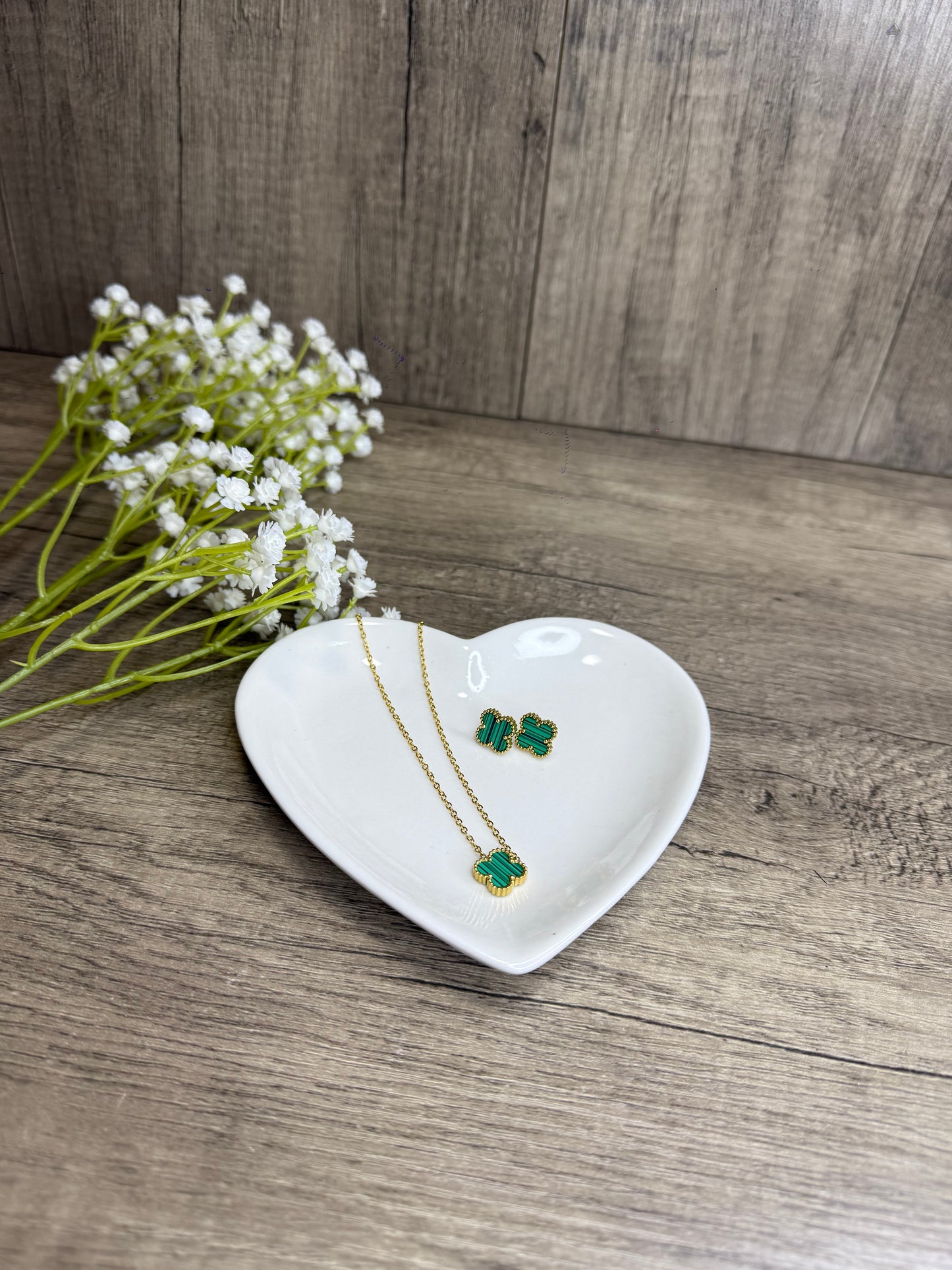 Set clover dorado