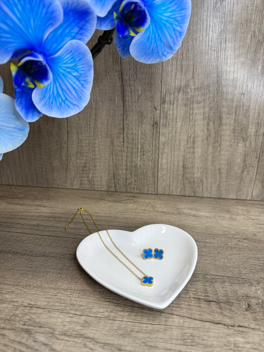 Set clover dorado