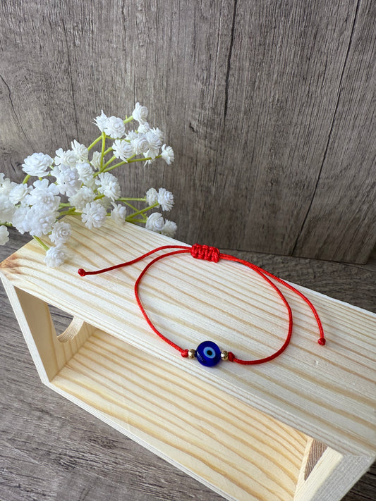 Pulsera Protección Roja – Ojo Turco